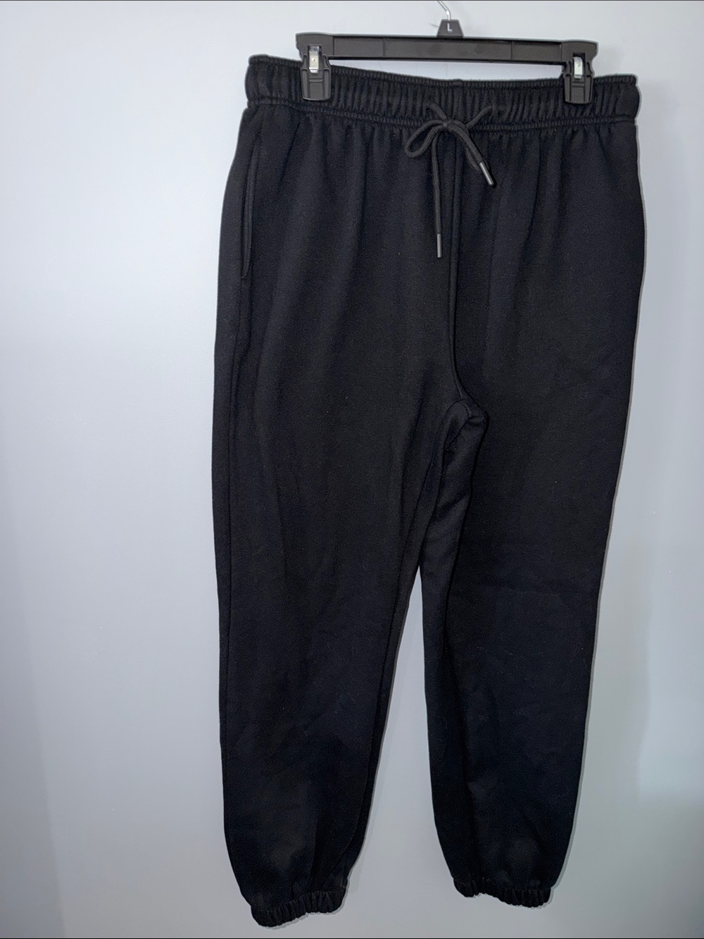 Automet Women’s Black Drawstring Jogger Sweatpants
